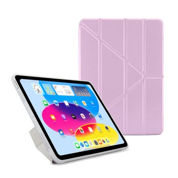Pipetto iPad A16(11吋) /10代(10.9吋)Origami多功能保護套-紫色