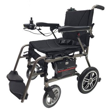 【Suniwin尚耘】 出國代步摺疊電動輪椅W760m（輕鬆折疊/ 可拆式鋰電池/ 出國首選）