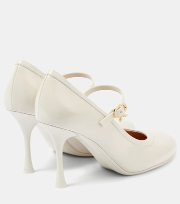 Gianvito Rossi 85 patent leather Mary Jane pumps