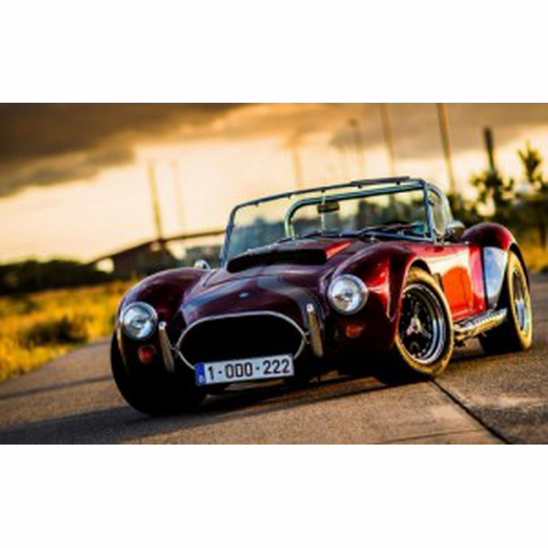 絵画風 壁紙ポスター フォード シェルビー コブラ Sc レッド 夕焼け キャラクロ Fccb 005w2 ワイド版 603mm 376mm 通販 Lineポイント最大1 0 Get Lineショッピング