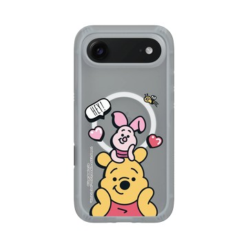iPhone Air AirX 流變灰 - 迪士尼-小熊維尼 Disney Winnie The Pooh - 維尼、小豬和蜜蜂