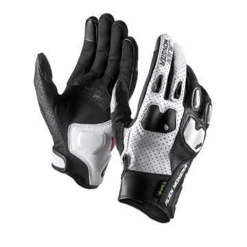 ［無常］摩托車防摔手套 外星怪🇹🇼現貨新品特賣 手機十指觸屏 春夏透氣真皮防摔CE認證 機車裝備護手男可觸屏手套