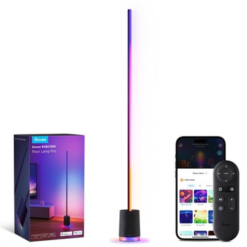 Govee RGBICWW 轉角落地牆燈 Pro (黑色)