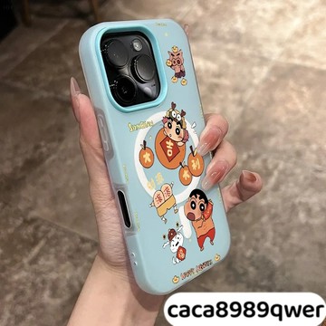 大吉大利磨砂磁吸充電 馬卡龍防摔手機殼 適用iPhone 16 15 14 13 12 Pro Max i11保護殼
