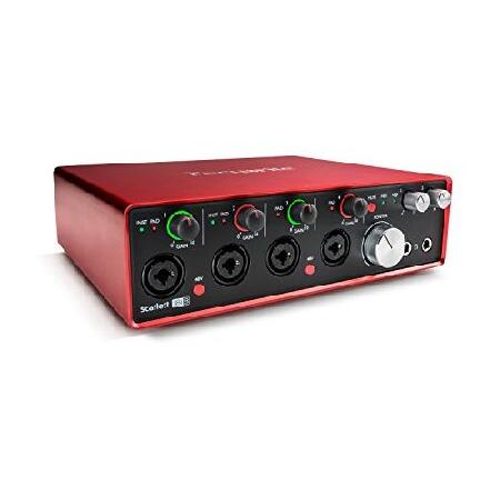 Focusrite フォーカスライト オーディオインターフェイス 18イン 8アウト 24bit 192kHz Scarlett 18i8 (2nd Gen)