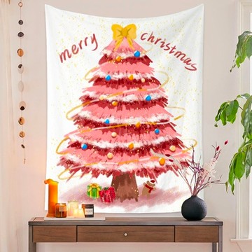 熱賣預購－聖誕禮品74 聖誕掛布聖誕節背景布裝飾禮品派對 （70*100cm)