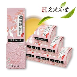 MingChi Tea 甜桃奶香阿里山金萱烏龍茶葉150gx6