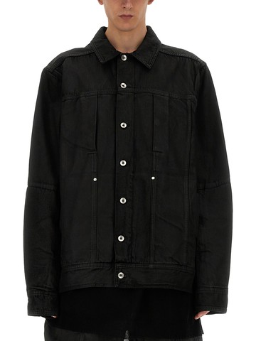 rick owens denim jacket