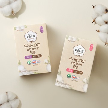 Good Feel Tampon 12P (Regular/Super)