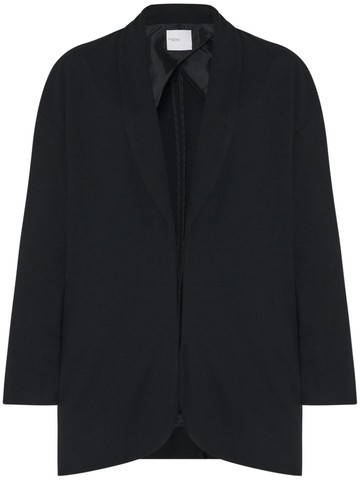 Rosetta Getty - cocoon shawl-lapel jacket - women - Viscose/Elastane - S - Black
