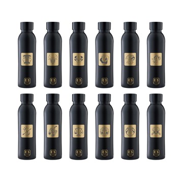 【Bugatti 布加迪】Bugatti布加迪 義大利金典十二星座保溫瓶 500ml BBT-QG500NS