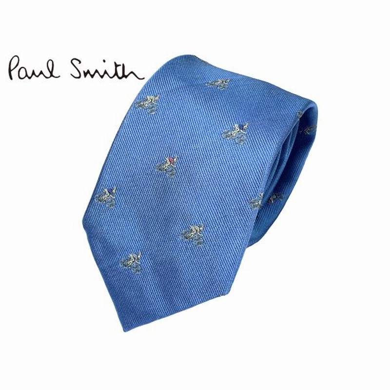 ポールスミス Paul Smith M1A 0TIE F40948 ブルー系地 マルチカラー