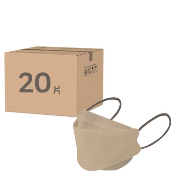 CHACER 佳和口罩 4D立體醫用口罩 成人用 KF94 未滅菌  伯爵太妃  2袋  10片