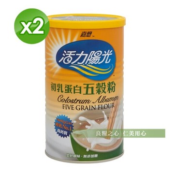 嘉懋 初乳蛋白五穀粉(500g/罐)x2