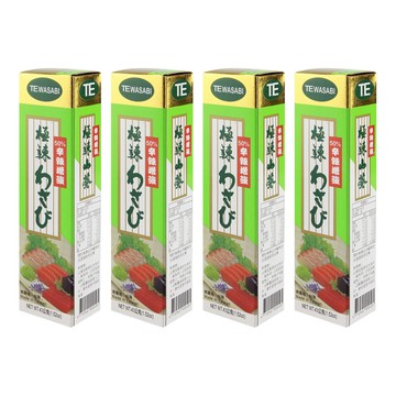 展群 TE 極辣山葵醬 50%辛辣增強  43g  4條