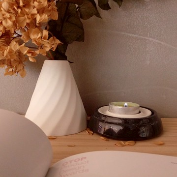 花漾好 Haulien Goods 大理石薰香燭台