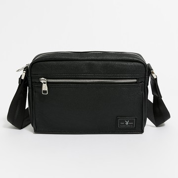 PLAYBOY - 斜背包 Matte Black系列 - 黑色