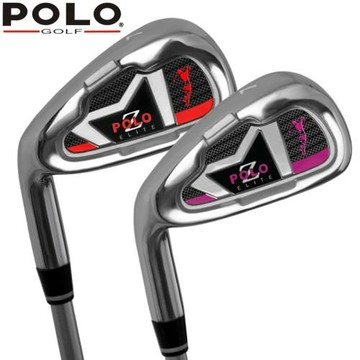 Polo正品 高爾夫左手球桿 男女士7號練習桿 golf左手桿初學專用桿