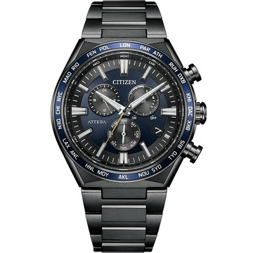 CITIZEN ATTESA 超級鈦 光動能 電波 計時手錶  男錶 送禮推薦 CB5967-66L