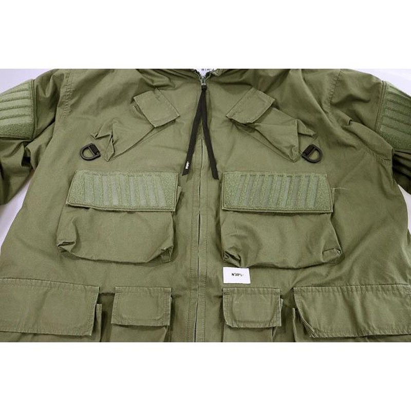 ダブルタップス WTAPS 19AW MODULAR JACKET 02 M サイズ 192BRDT-JKM07 モジュラー ジャケット オリーブ  【ブランド古着ベクトル】240528☆ | LINEブランドカタログ