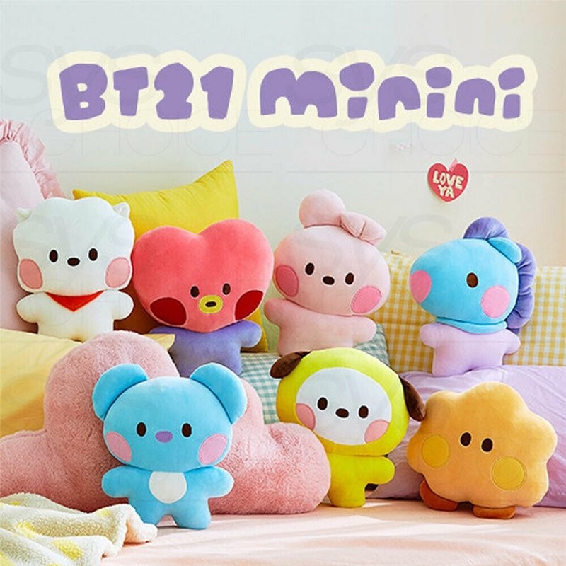 7点セット BT21 グッズ ぬいぐるみ BT21 minini 芸能人 韓流 かわいい 萌えグッズ 応援 グッズ 25cm 誕生日 子供 プレゼント  ギフト 通販 LINEポイント最大0.5%GET | LINEショッピング