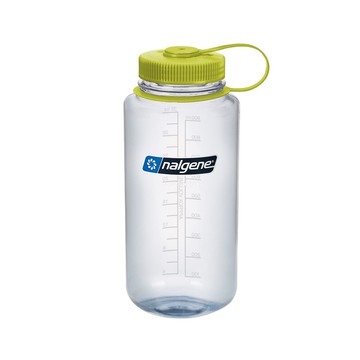 美國《Nalgene》專業水壺1000cc寬嘴水壼 2178-2027 透明