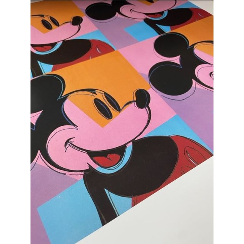 The Art Of Mickey Mouse（アンディ ウォーホル）（ポスターのみ） | LINEショッピング