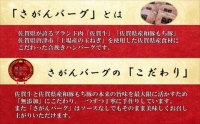 佐賀牛と佐賀県産和豚もち豚の無添加ハンバーグ「さがんバーグ」140g×6個入り