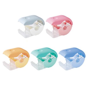 【史代新文具】LIHIT LAB A-261 手持式膠帶切割台 (顏色隨機出貨)