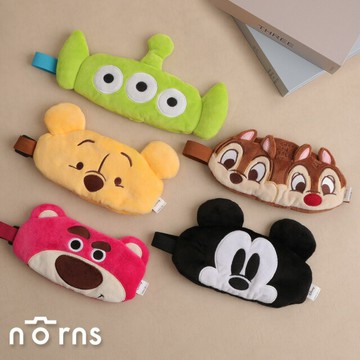 迪士尼絨毛立體眼罩-Norns Disney 米奇 小熊維尼 奇奇蒂蒂 史迪奇 旅行周邊遮光好眠眼罩