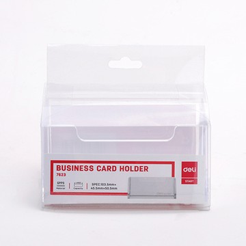 得力Deli名片架/E7623/103x45x50mm