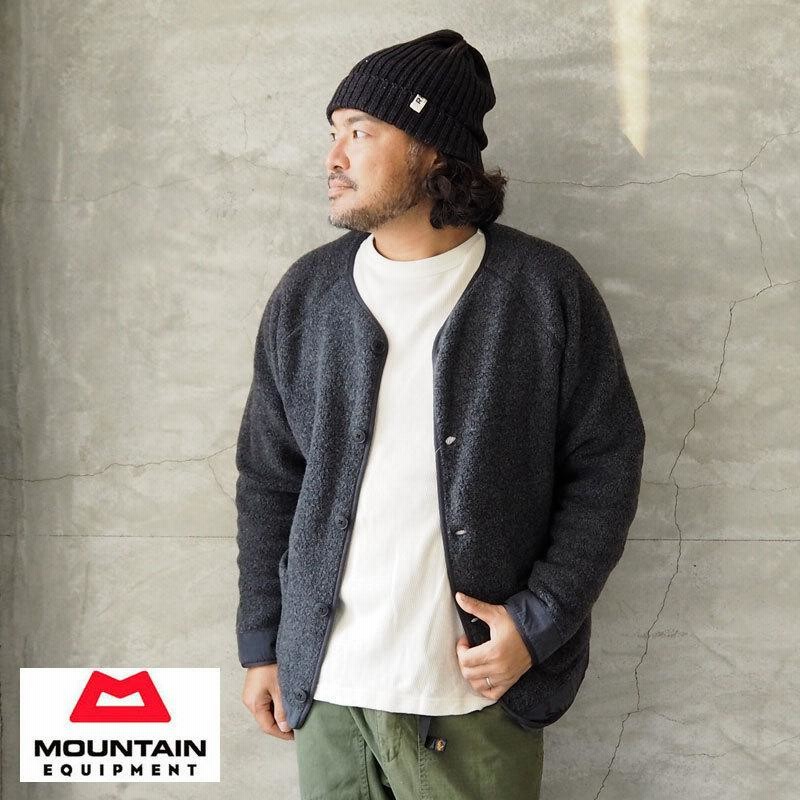 マウンテンイクイップメント フリース カーディガン MOUNTAIN