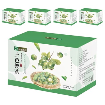 蔴鑽農坊 土芭樂袋茶  3.5g  15包  5盒