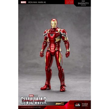 【野獸國】鋼鐵人 Mark 46 7吋可動人偶｜ZD TOYS 中動