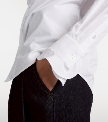 Ralph Lauren Collection Ruffled cotton poplin shirt