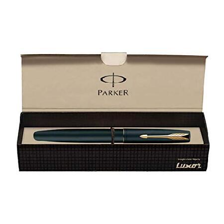 Parker Frontier Matte Black (Gold Nib) GT Fountain Pen