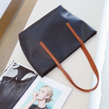 天天特價2025新款韓版百搭女包簡約休閑大容量托特包手提單肩包