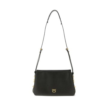 PINKO TRIPLET MINI VITELLO MORBIDO 單肩背包 棕色女款包包