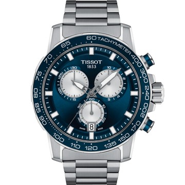 TISSOT 官方授權 SUPERSPORT 競速賽車運動時尚錶-T1256171104100