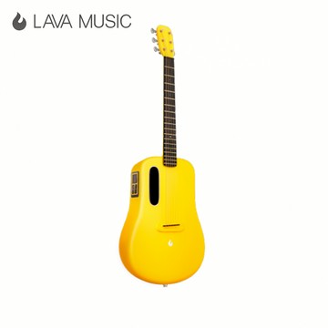 【福利品 限時加贈充電座】LAVA ME 3 38吋智能吉他 全球限量 Golden Hour 日出黃【敦煌樂器】