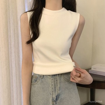 🌸臺灣熱賣🌸加絨加厚保暖吊帶背心女裝秋冬季新款修身顯瘦時尚無袖內搭打底衫 JINX