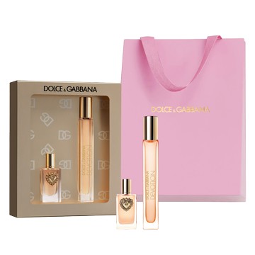 i-dle 曹薇娟 同款【Dolce & Gabbana】 摯愛女性淡香精10ml 燦金香氛禮盒(女性生日送禮首選)