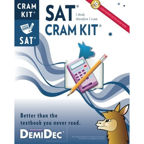 SAT Cram Kit: Better than the textbook you never read.