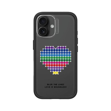 iPhone 16 Mod NX 黑 - PRIDE 2024: Love in All Forms - 看見愛，無視界線
