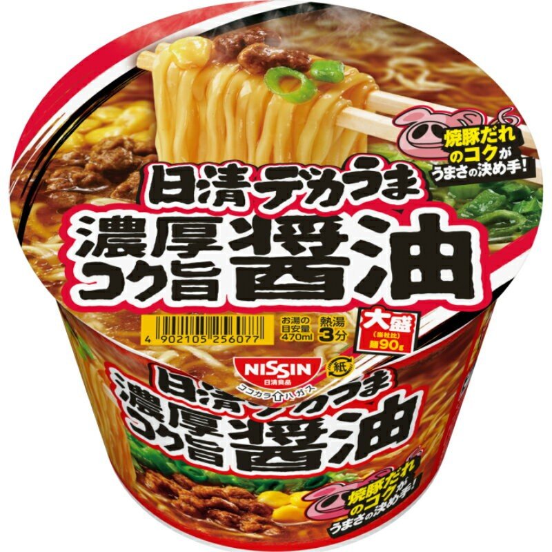 日清食品 日清 デカうま 濃厚コク旨醤油 116g