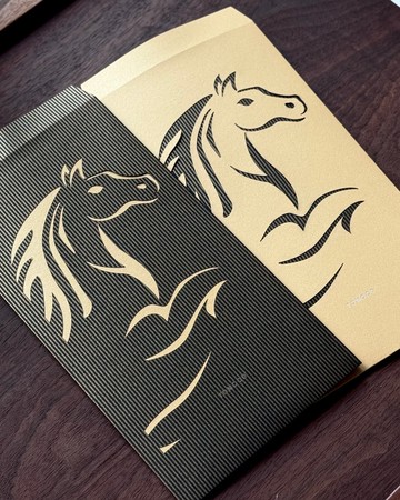 馬步青雲_ 創意紅包袋 馬年紅包袋 -2入/組