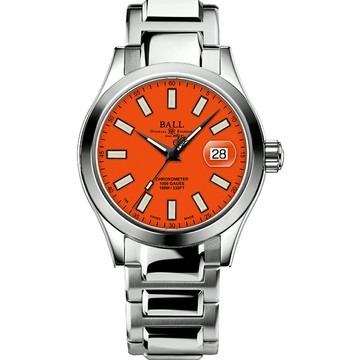 BALL 波爾錶 Engineer III 系列 天文台認證機械腕錶(NM9026C-S39CJ-OR)-40mm-橘面鋼帶【刷卡回饋 分期0利率】【APP下單點數13倍送】