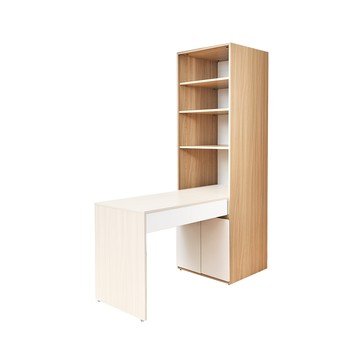 Milky 2尺L櫃開放櫃-200cm(不含桌面)  完美主義【X0216】