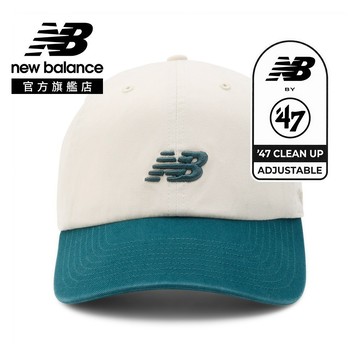 【New Balance】 NB 棒球帽/老帽_中性_米綠色_AC8939BAAV (47聯名)