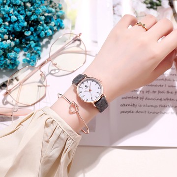 年夏季手表女學生韓版簡約氣質初中少女ins學院風防水網紅表